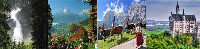 Splendid Bavarian alps & Tyrol