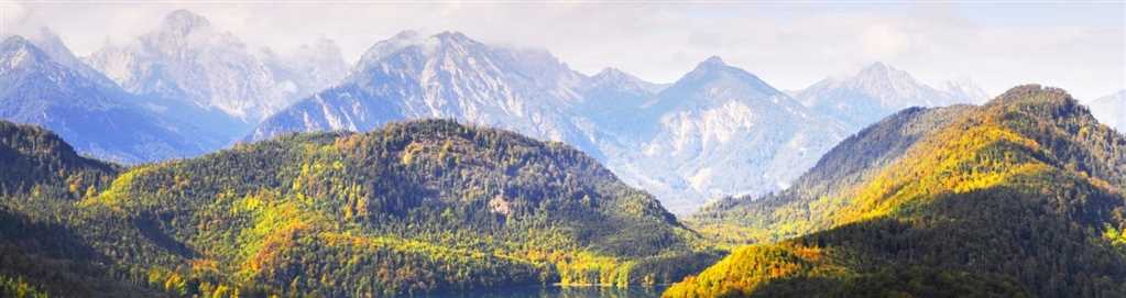 Bavarian Alps with a touch of Austria